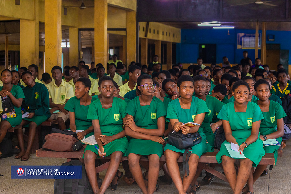 A cross-section of Winnesec students 