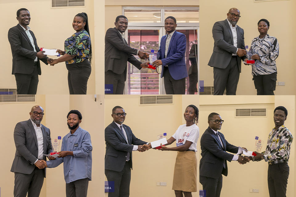 Recipients of the Dean's awards 