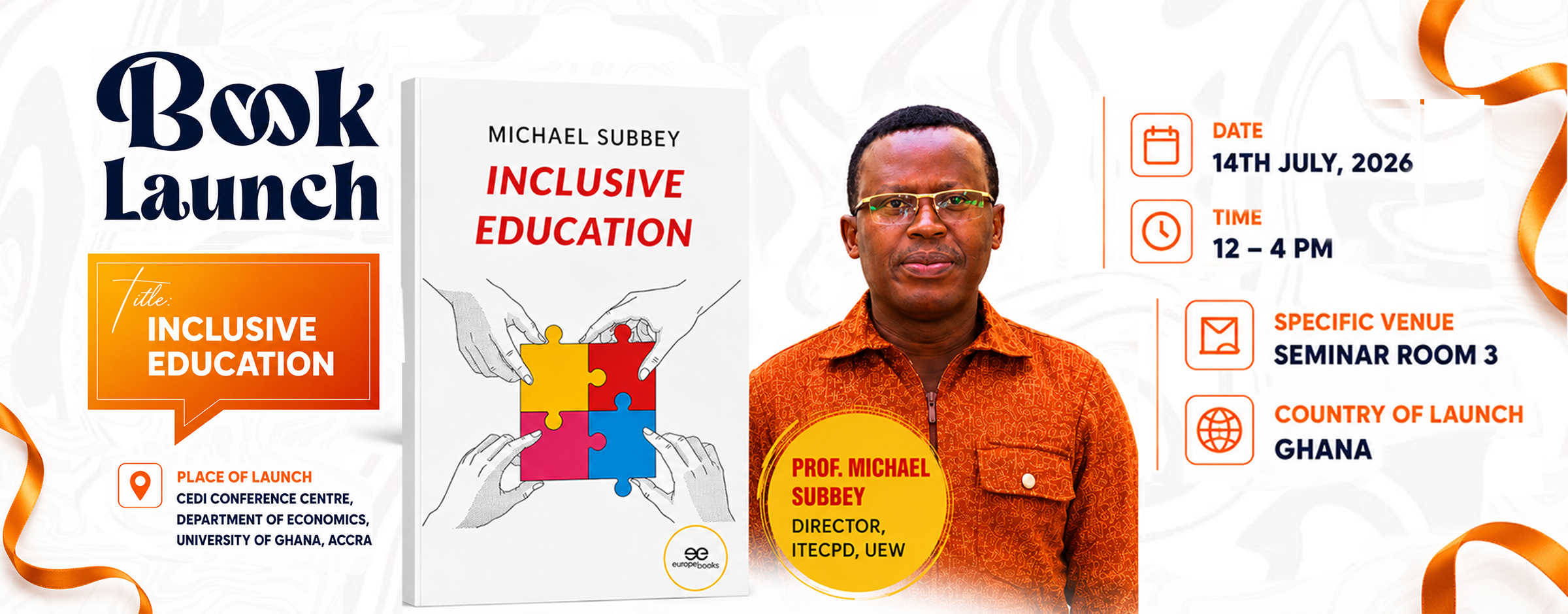 Book Launch: Inclusive Education