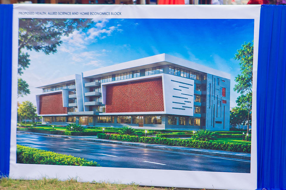 The proposed FHASHEE Faculty Block