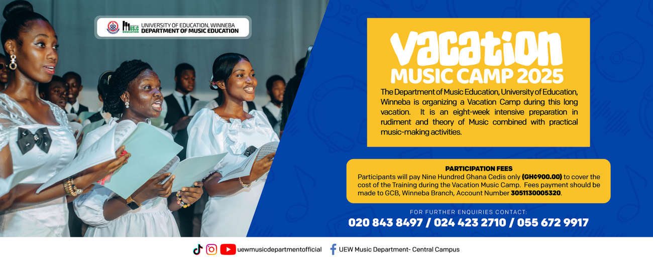 Vacation Music Camp 2025