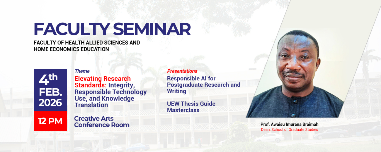 Faculty Seminar - FHASHEE