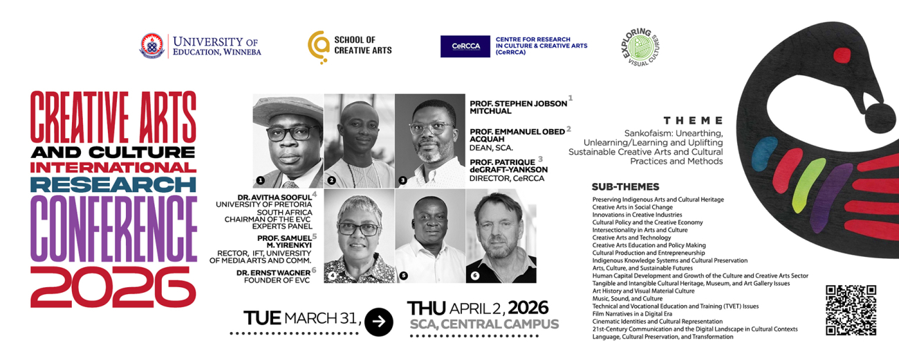 Creative Arts and Culture International Research Conference 2026