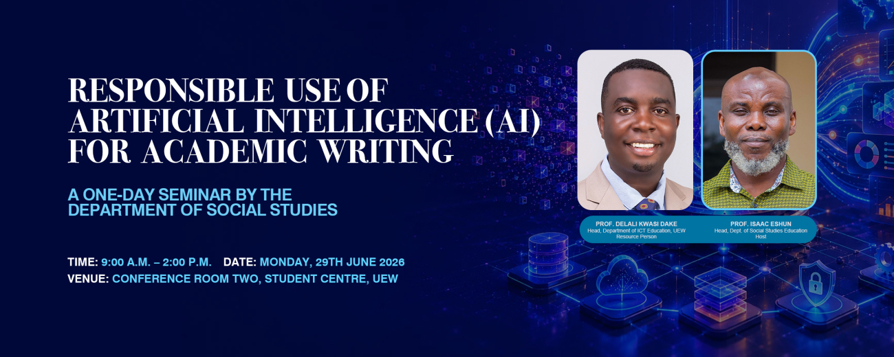 Responsible Use of Artificial Intelligence (AI) for Academic Writing