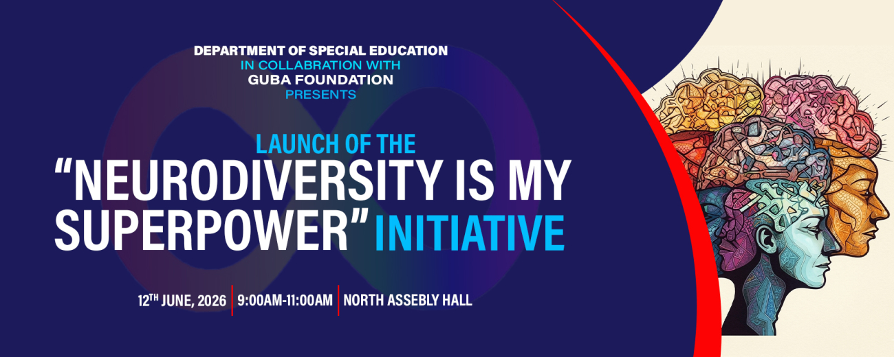 Launch of the "Neurodiversity is my Superpower" Initiative