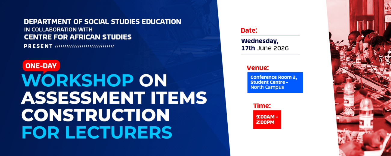Workshop on Assessment Item Construction