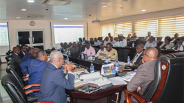 A picture of UEW members and the NAB team