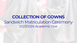 Collection of Gowns | Sandwich Matriculation Ceremony 2023/2024 Academic Year