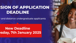 Extension of Application Deadline