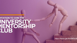 Invitation to Join the University Mentorship Club