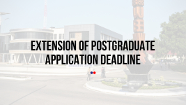 Extension of Postgraduate Application Deadline