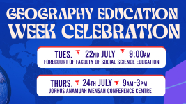 Geography Education Week Celebration 2025