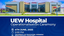 Invitation to the Operationalisation Ceremony of the New University Hospital – UEW
