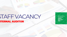 Staff Vacancy | Internal Auditor