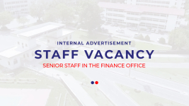 Staff Vacancy | Senior Staff in the Finance Office