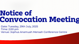 Notice Of Convocation Meeting