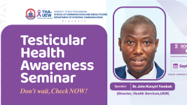 Testicular Health Awareness Seminar