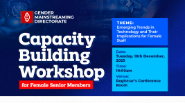 Capacity-Building Workshop for Female Senior Members