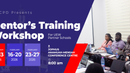 Mentor's Training Workshop for UEW Partner Schools | ITECPD