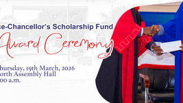 Vice-Chancellor’s Scholarship Fund Award Ceremony