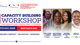 Capacity Building Workshop for Health and Media Practitioners