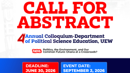 Call for Abstracts - 4th Annual Colloquium, Department of Political Science Education