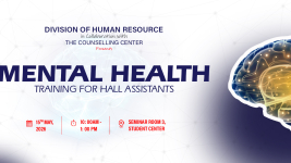 Mental Health Training for Hall Assistants