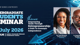 Undergraduate Students Seminar by the School of Business