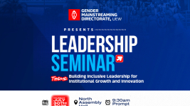 UEW Gender Mainstreaming Directorate to Hold Leadership Seminar