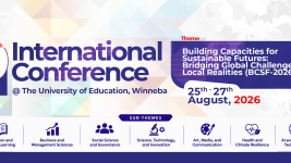 UEW Set to Host 9th International Conference on Sustainable Futures
