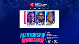 Mentorship Workshop by the directrate of gender mainstreaming
