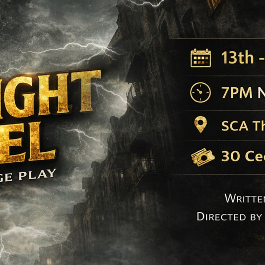 Midnight Hotel | A comedy stage play by the Department of Theatre Arts