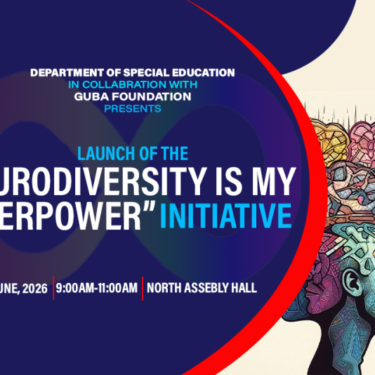Launch of the "Neurodiversity is my Superpower" Initiative