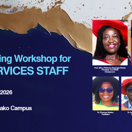 UEW to Organise Capacity-Building Workshop for Support Services Staff - Ajumako Campus