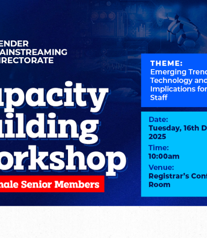 Capacity-Building Workshop for Female Senior Members