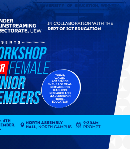 Gender Mainstreaming Directorate to Hold Workshop for Female Senior Members on AI in Higher Education