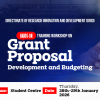 Two-Day Hands-On Training Workshop on Grant Proposal Development and Budgeting