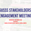 GUSSS Stakeholders’ Engagement Meeting