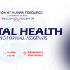 Mental Health Training for Hall Assistants