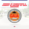 Opening of Nominations and Conduct of Election of GAUA Executives