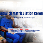 Sandwich Matriculation Ceremony