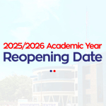 2025/2026 Academic Year - Reopening Date