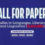Call For Papers | Studies in Language, Literature and Linguistics (SLALLING)