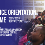 Pre-Service Orientation Programme | 2025/2026 Service Year